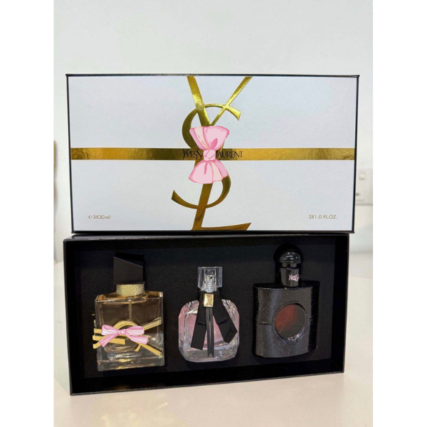 [Parfum Set] Princesshuang28 - Perfume Gift Set Wanita Luxury | Black Opium Mon Paris Libre Parfum S
