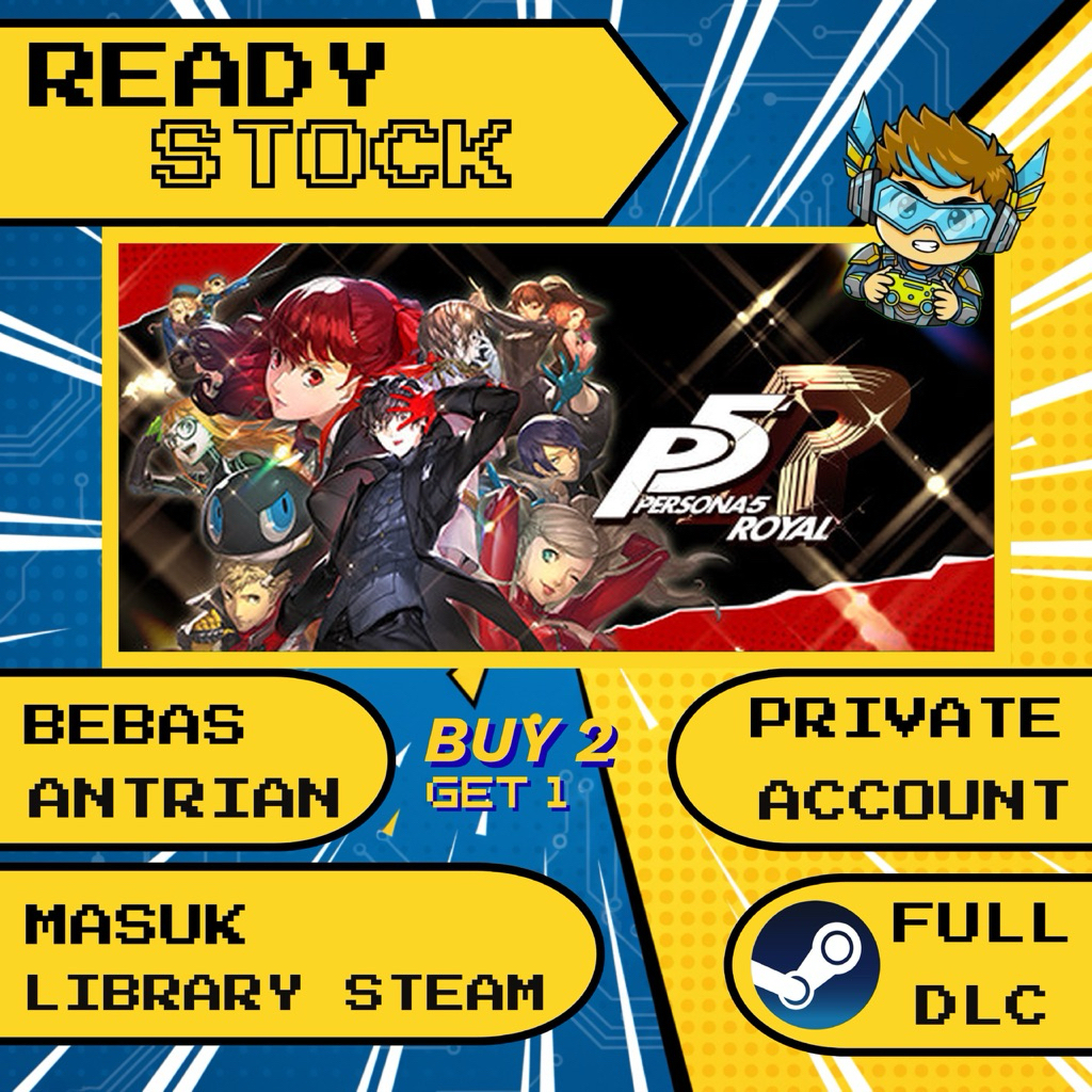Persona 5 Royal Steam Private - Beli 2 Gratis 1
