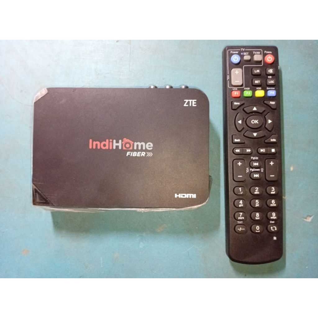 RECEIVER STB ZTE ZXV10 B700V5 STB + Remote tanpa adaptor