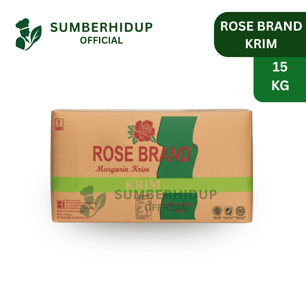 ROSE BRAND KRIM MARGARIN SERBAGUNA KEMASAN 15KG