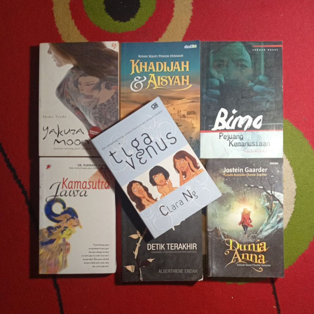 Tiga venus, Yakuza moon, Khadijah & Aisyah, bima, detik terakhir,