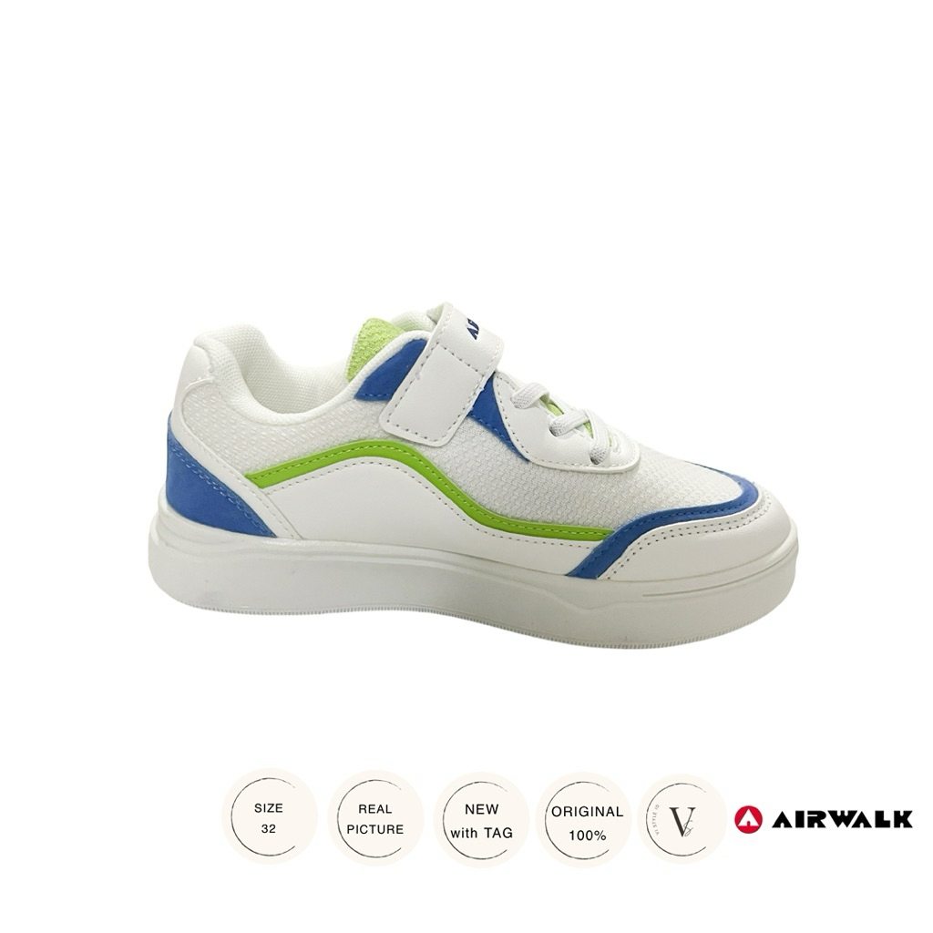 Airwalk Shoes Olahraga Sepatu Anak Putih Olahraga Sepatu Airwalk Original 100%