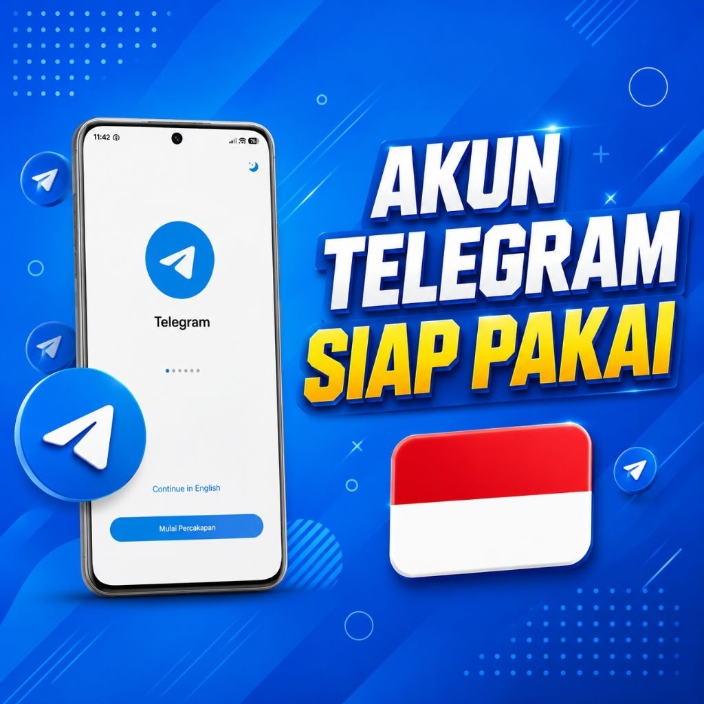 AKUN TELEGRAM INDONESIA SIAP PAKAI