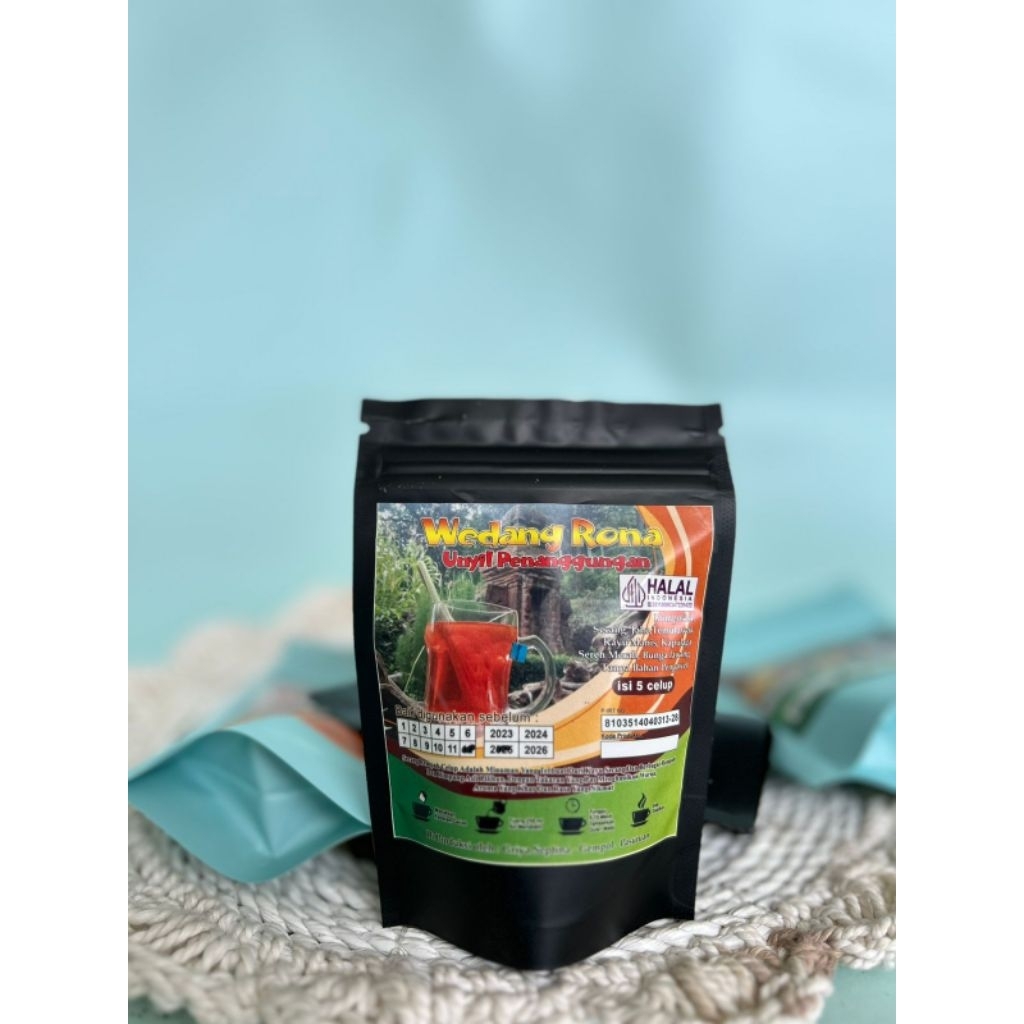 Wedang Rona ,Teh Rempah , wedang rempah celup