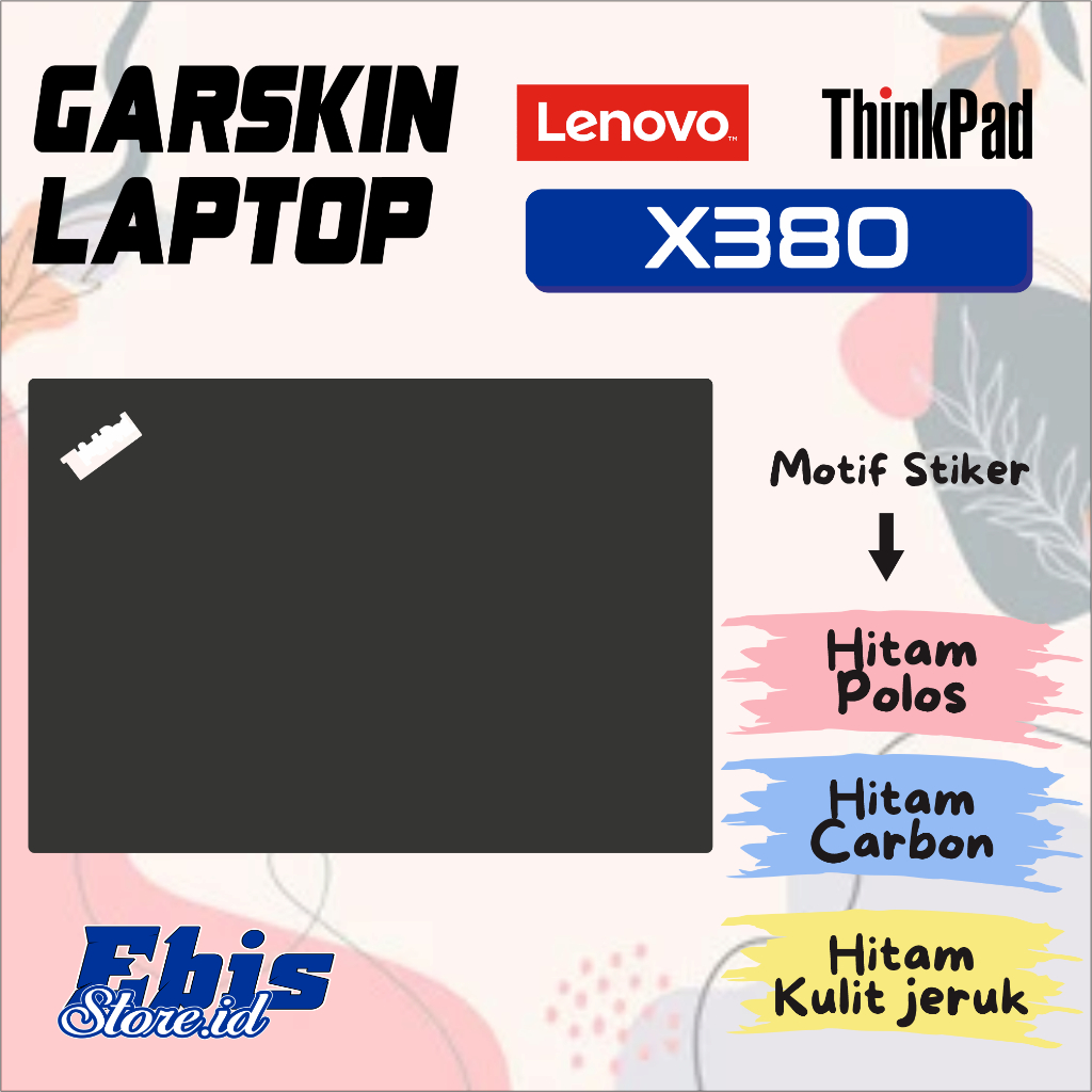 Garskin Laptop Lenovo X380 Thinkpad