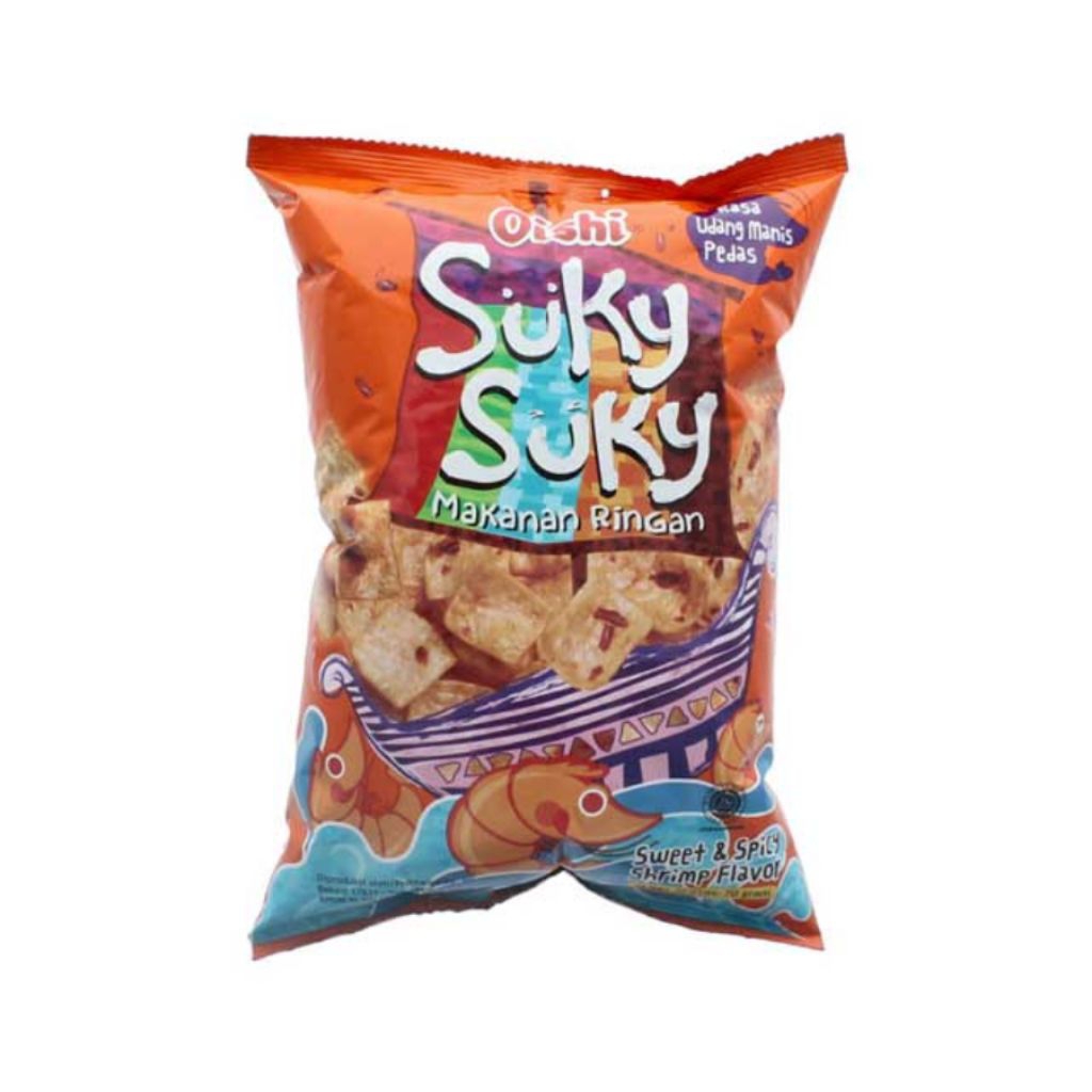 OISHI SUKY SUKY SNACK UDANG MANIS 60gr ( PCS )