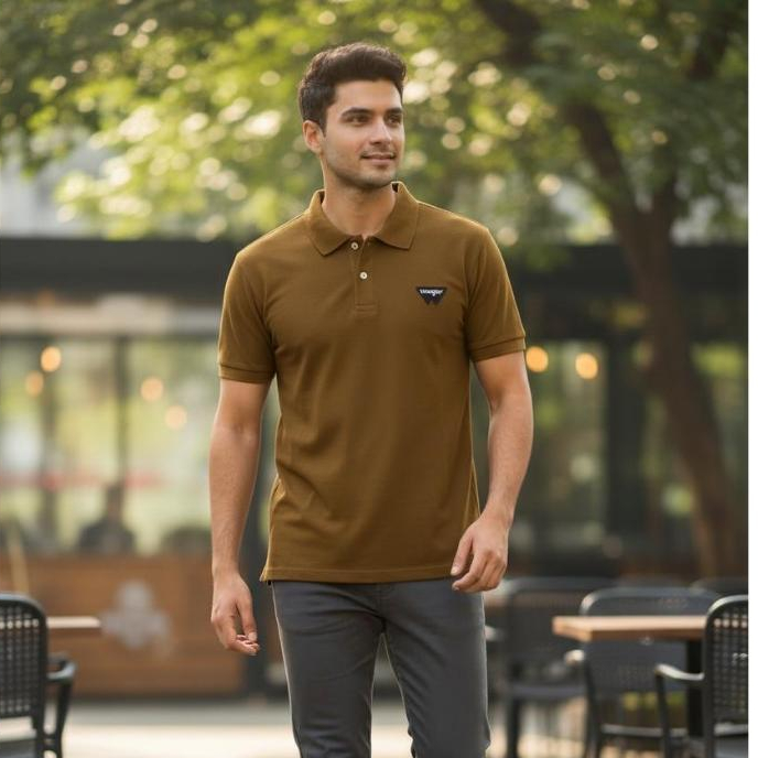 Kaos Polo Wrangl3r Model Bordir Bahan Katun Pique Diamond 24s