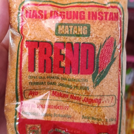 NASI JAGUNG INSTAN / NASI AMPOK JAGUNG TREND ORIGINAL BERAS JAGUNG NASI DIABETES / KENCING MANIS DIE