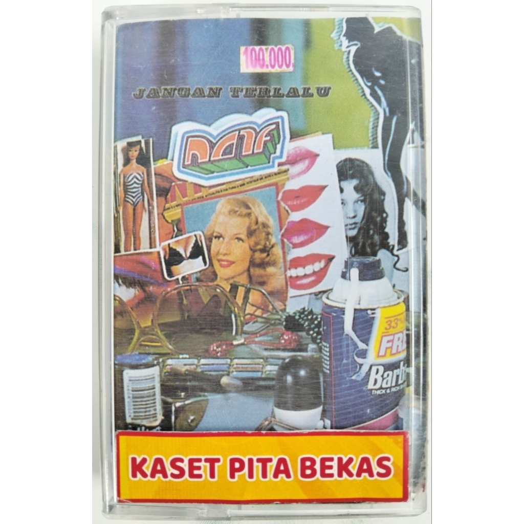 kaset pita bekas naif band