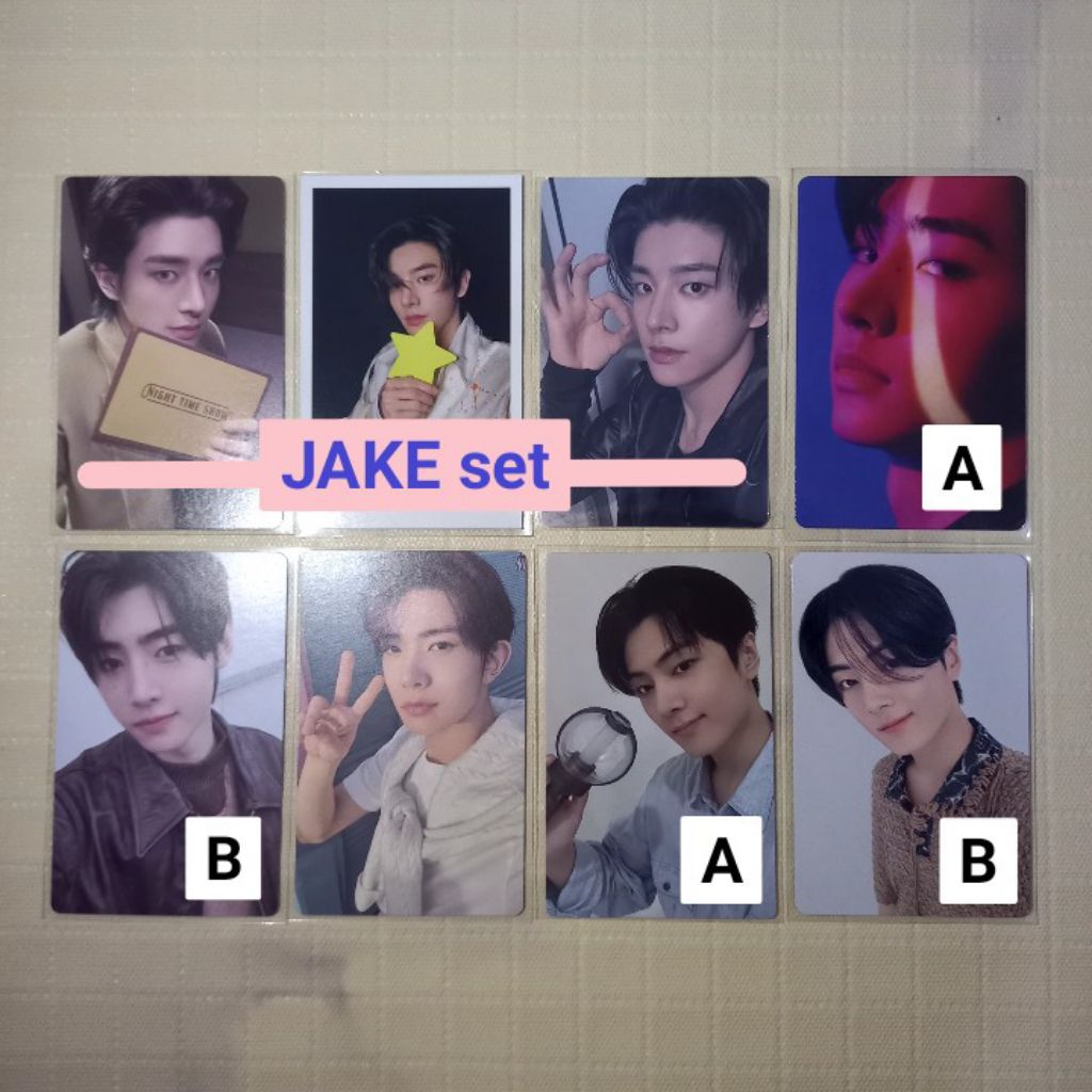 [BACA DESKRIPSI] PC Photocard Polaroid Jake Heeseung Sunghoon Jay Official Enhypen Weverse Spark Sta