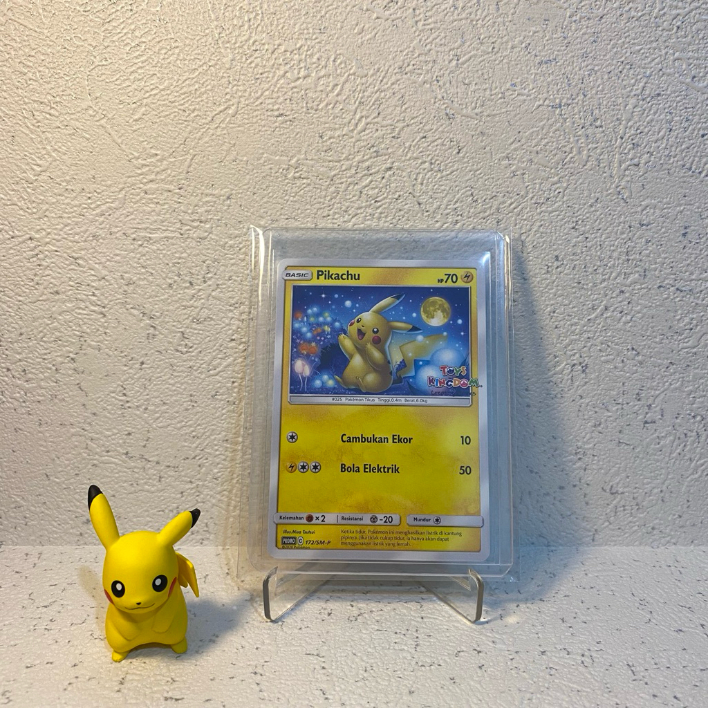 Kartu Pokemon Promo Toys Kingdom | Pikachu | Pokemon x Toys Kingdom