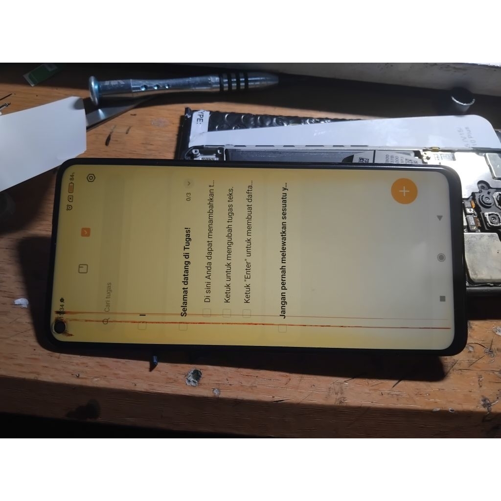 lcd redmi note 9 copotan