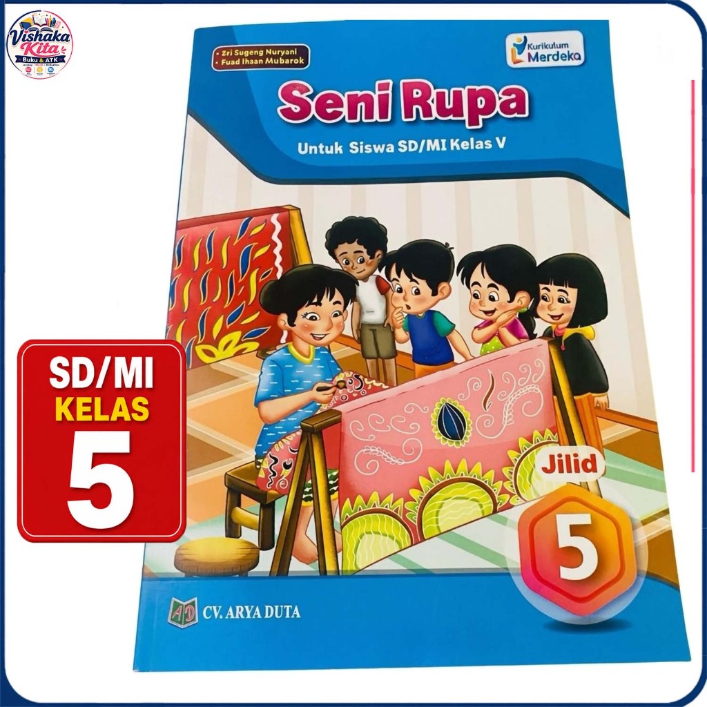 Buku Seni Rupa SD Kelas 5 | Arya Duta