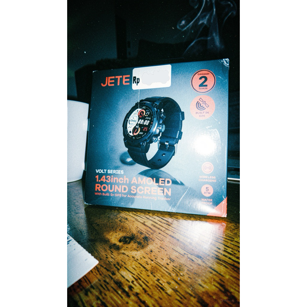 Smartwatch JETE VOLT with GPS Built in Amoled Display | Barometer