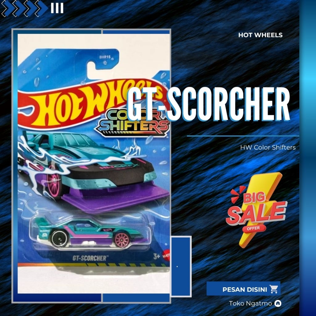 Hot Wheels Color Shifters GT-SCORCHER
