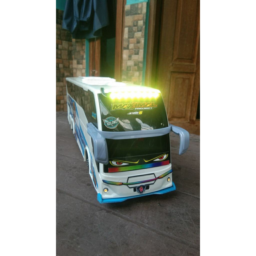 Paket Led Rotator + Lampu Depan Bus Tronton RKC