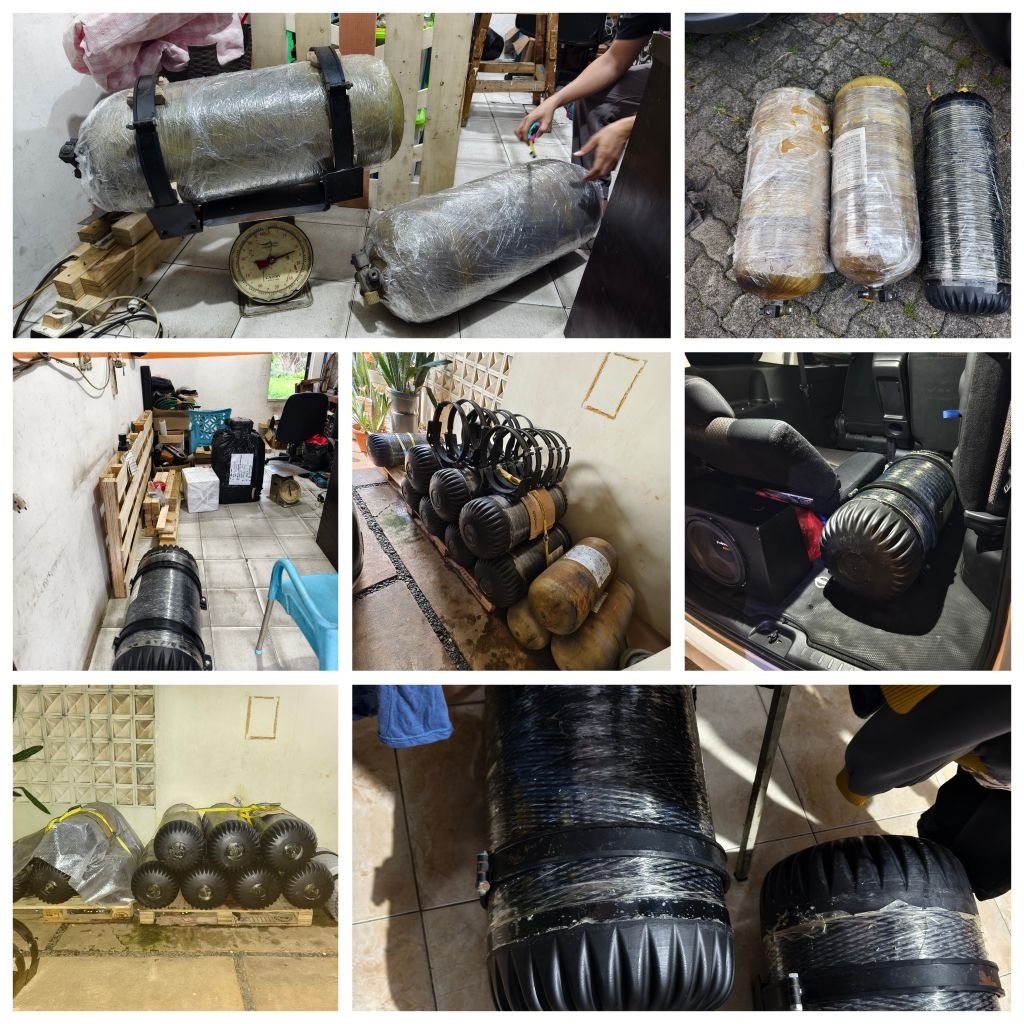 Paket Tabung Gas CNG l 9 Lsp
