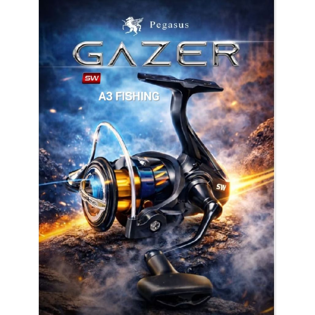 Reel Spinning Pegasus Gazer SW