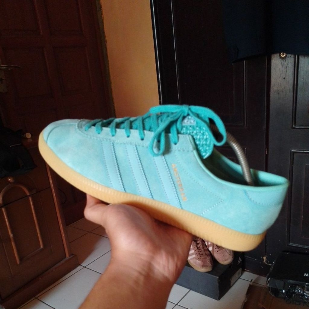 Adidas amsterdam blue mint