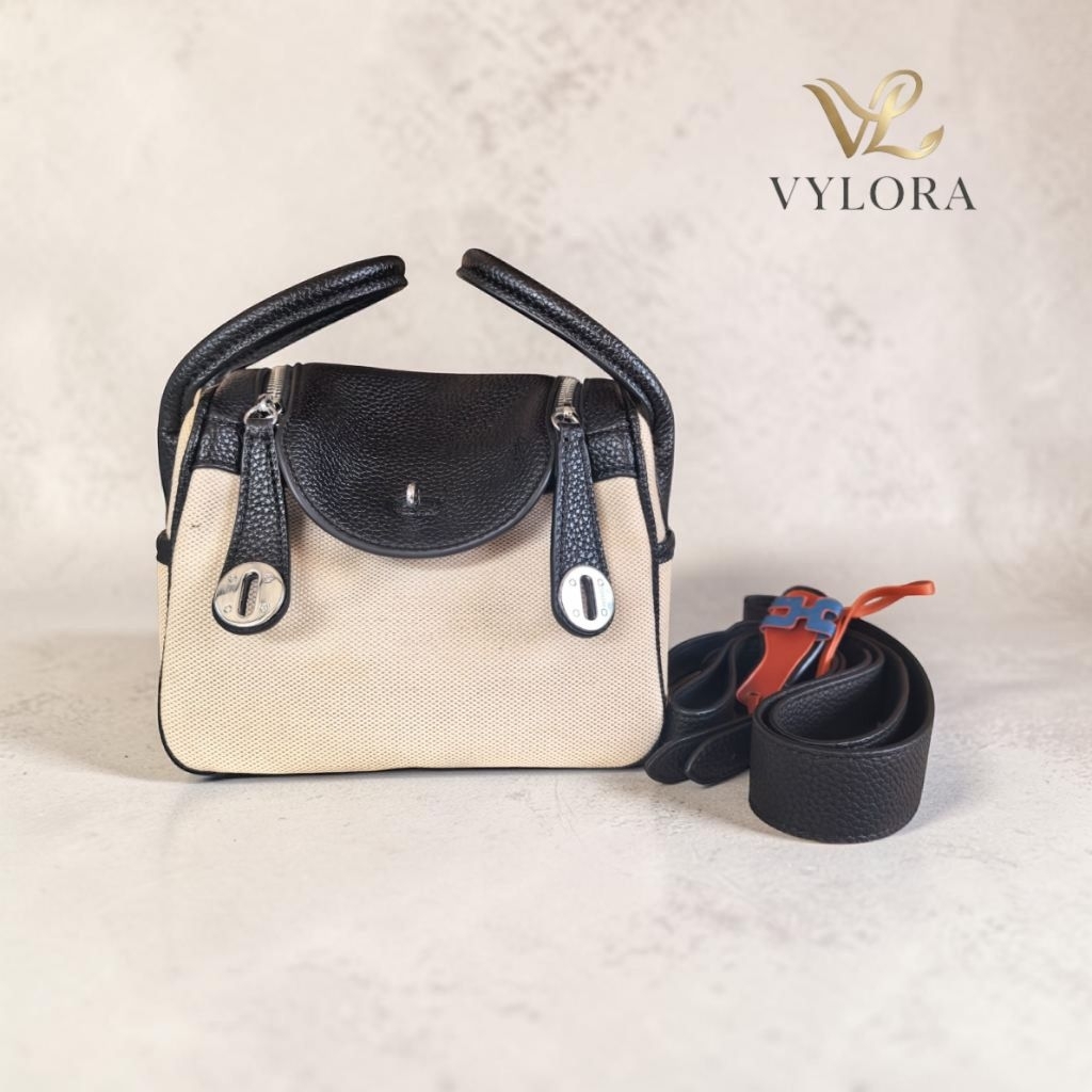 Tas Selempang Wanita Lindy Bag Kanvas Premium