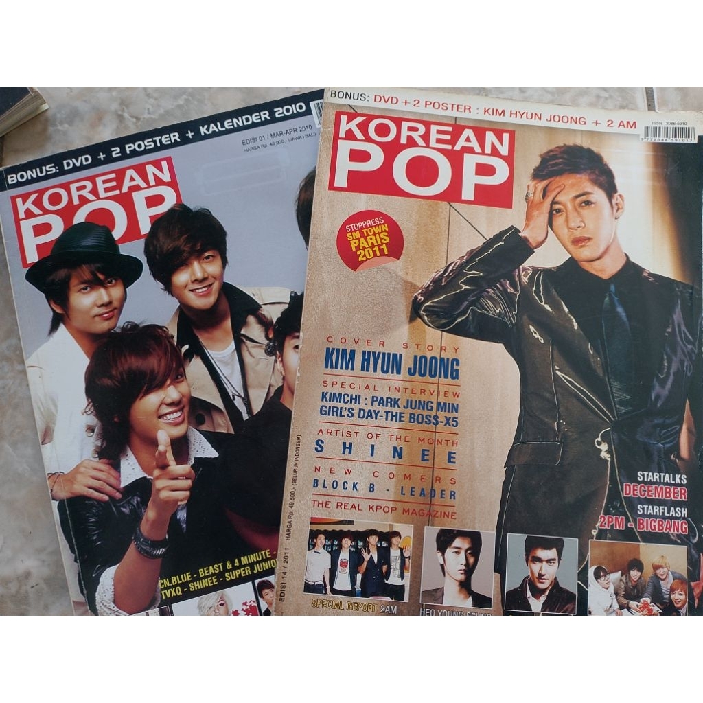 Majalah Korean Kpop original