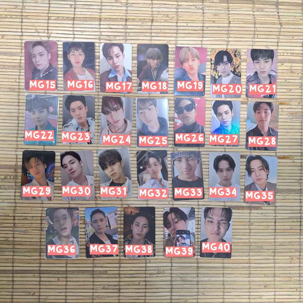 Seventeen Mingyu Lucky Draw / POB / Benefit Photocards PC