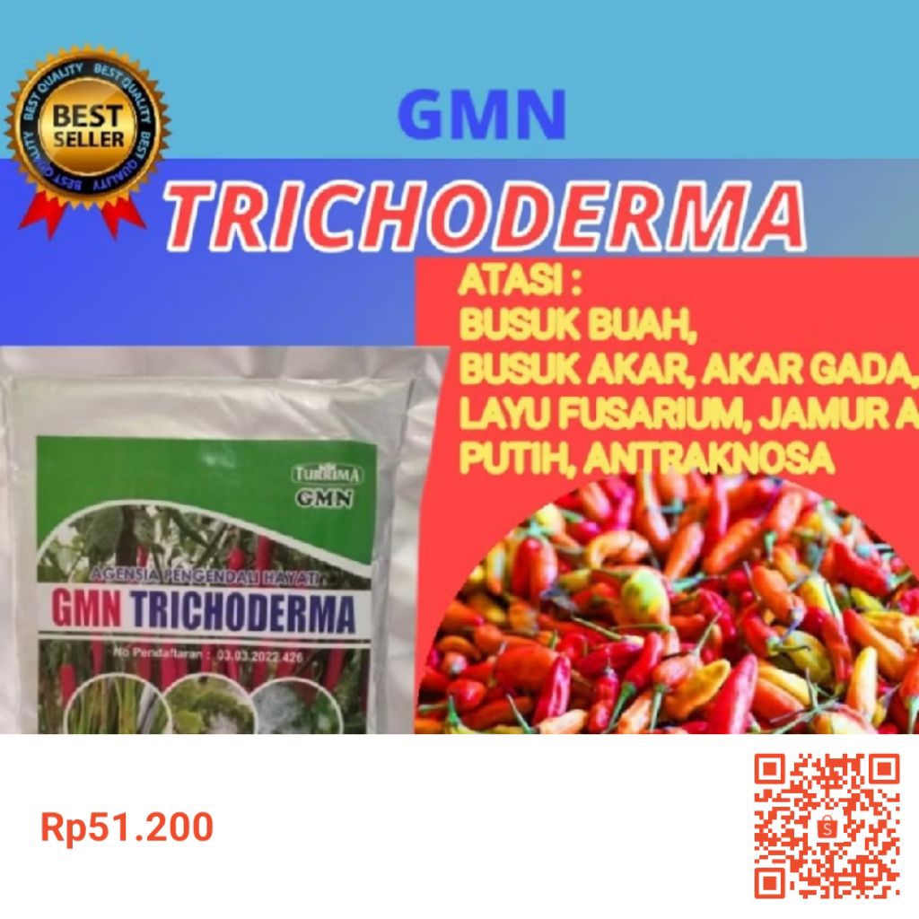 TERLARIS  Trichoderma Nogan Isi 500gram
