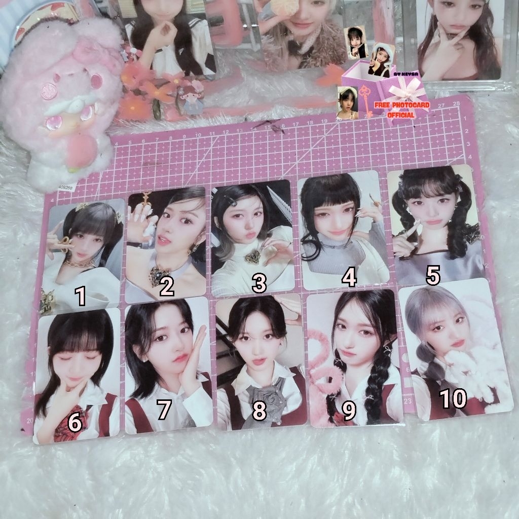 PHOTOCARD IVE OFFICIAL (switch era)+ bonus photocard official