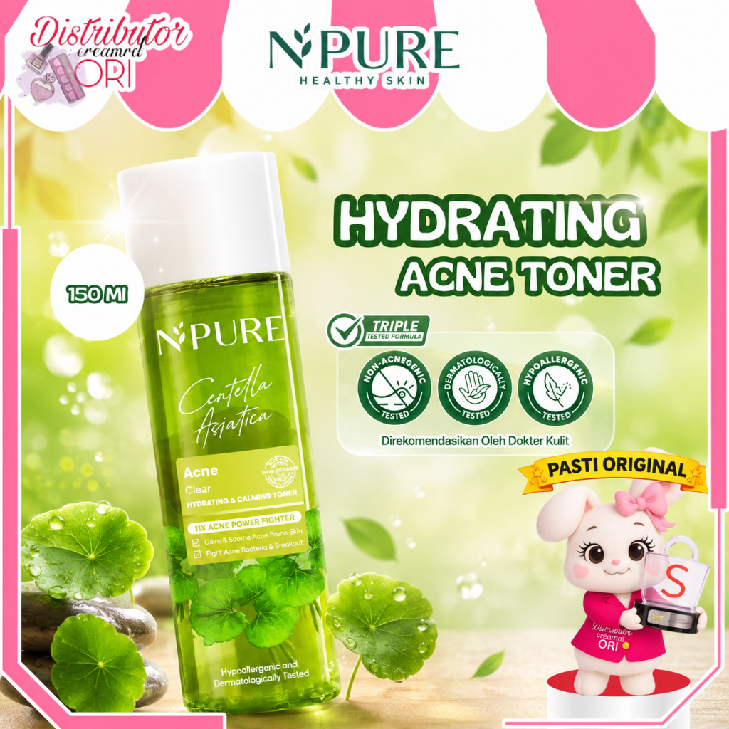 NPURE Face Toner Centella Asiatica (Cica Series)