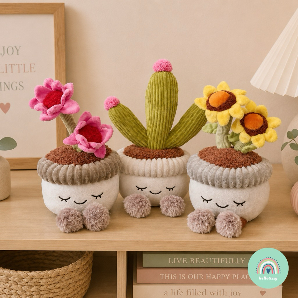 Boneka Pot Aneka Bunga (New)
