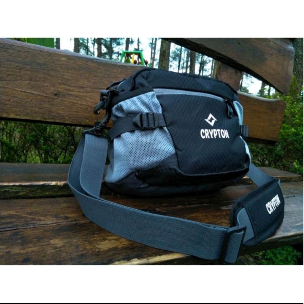 Tas Selempang Pria Crypton Slingbag outdoor Bahan Tas Carrier