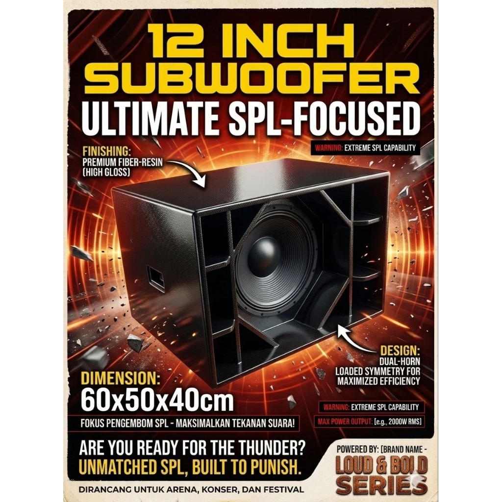 box speaker 12 inch subwoofer