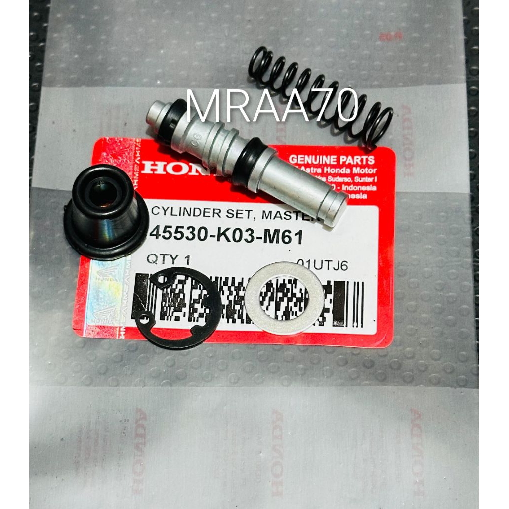 Seal master rem kit Belakang kiri K03 PCX 150 ABS 2017 PCX 160 ABS 2022 ADV 150 ABS ADV 160 ABS Styl