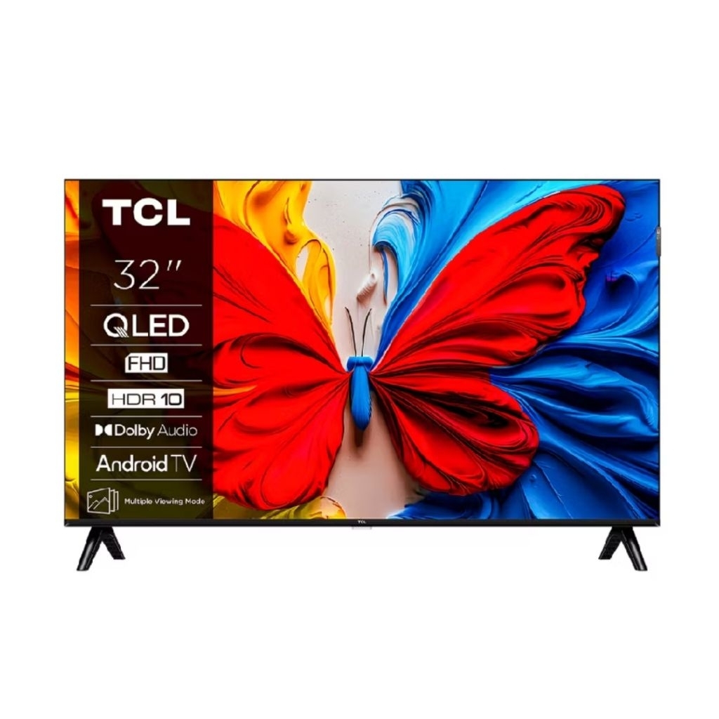 TCL 32 inc QLED Gogle Tv Blotot voice Netflix