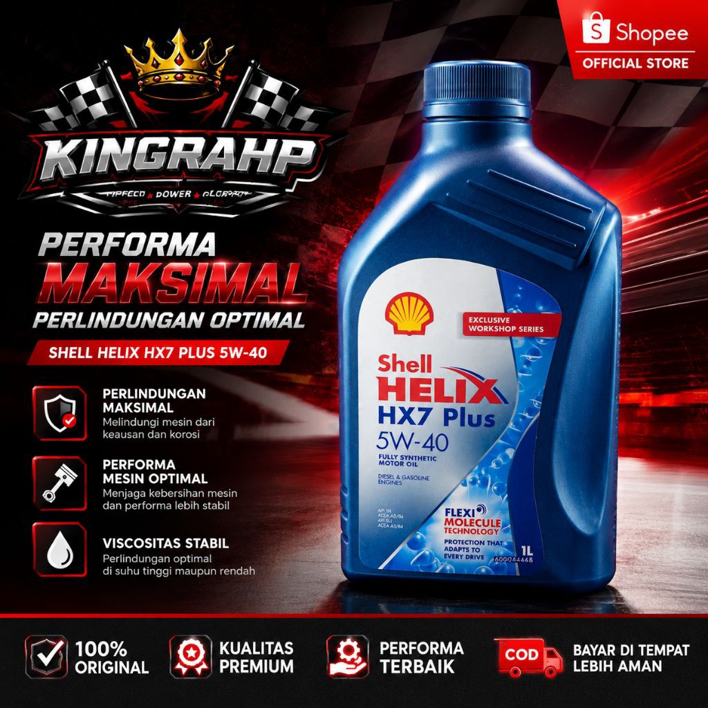 SHELL HELIX HX7 plus 5W-40