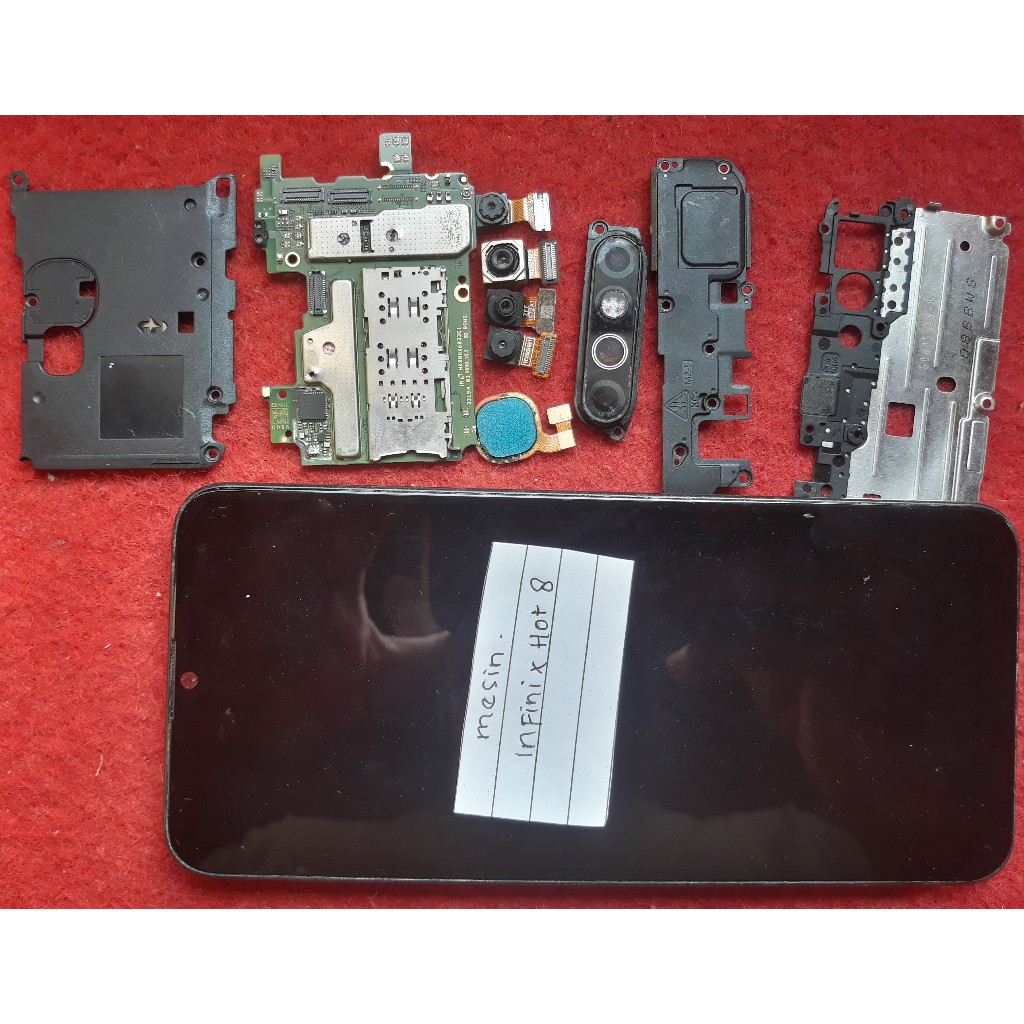 mesin hp infinix hot8 unit
