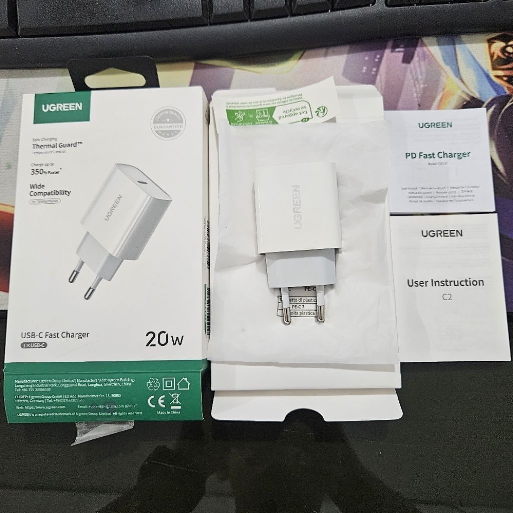 charger ugreen 20w PD