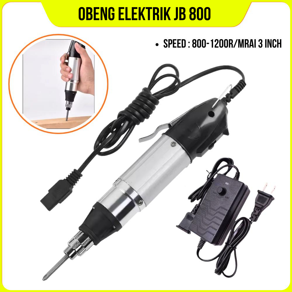 Obeng Listrik JB800 Obeng Pembuka Baut Bor Listrik
