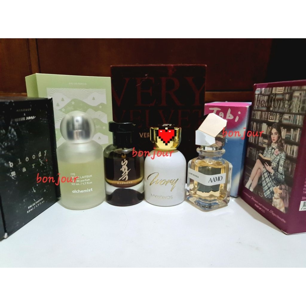 (preloved) Alchemist, AAMO, Verites, Scarlett, Gamal, Maison Alhambra, Bodibreze, Project 1945, Scen
