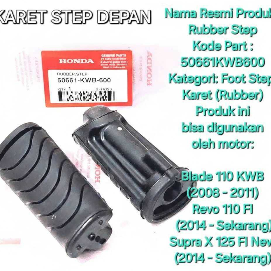 Karet Step Depan Revo 50661-KWB-600