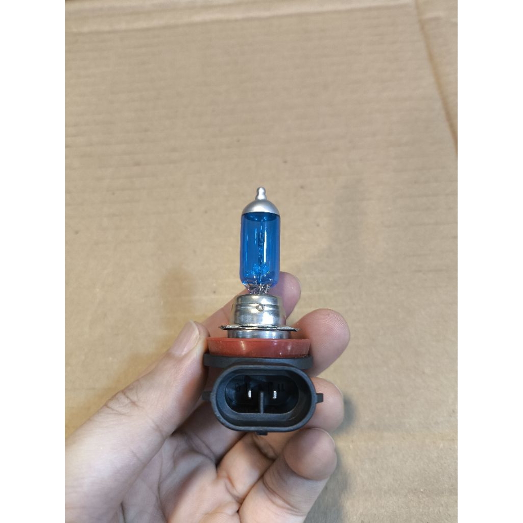 bohlam H11 foglamp motor mobil lampu depan ktm ninja er6 original autovision apex halogen nyala puti