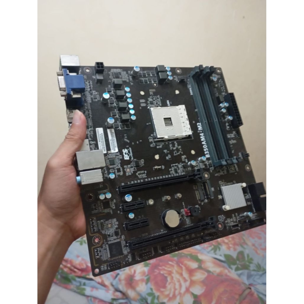 MOTHERBOARD ECS B350AM4-M2
