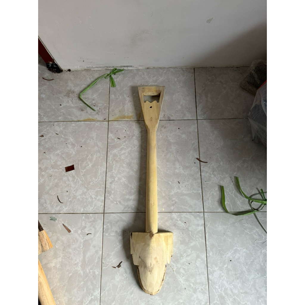 Gagang kayu lempak/lencek sawah