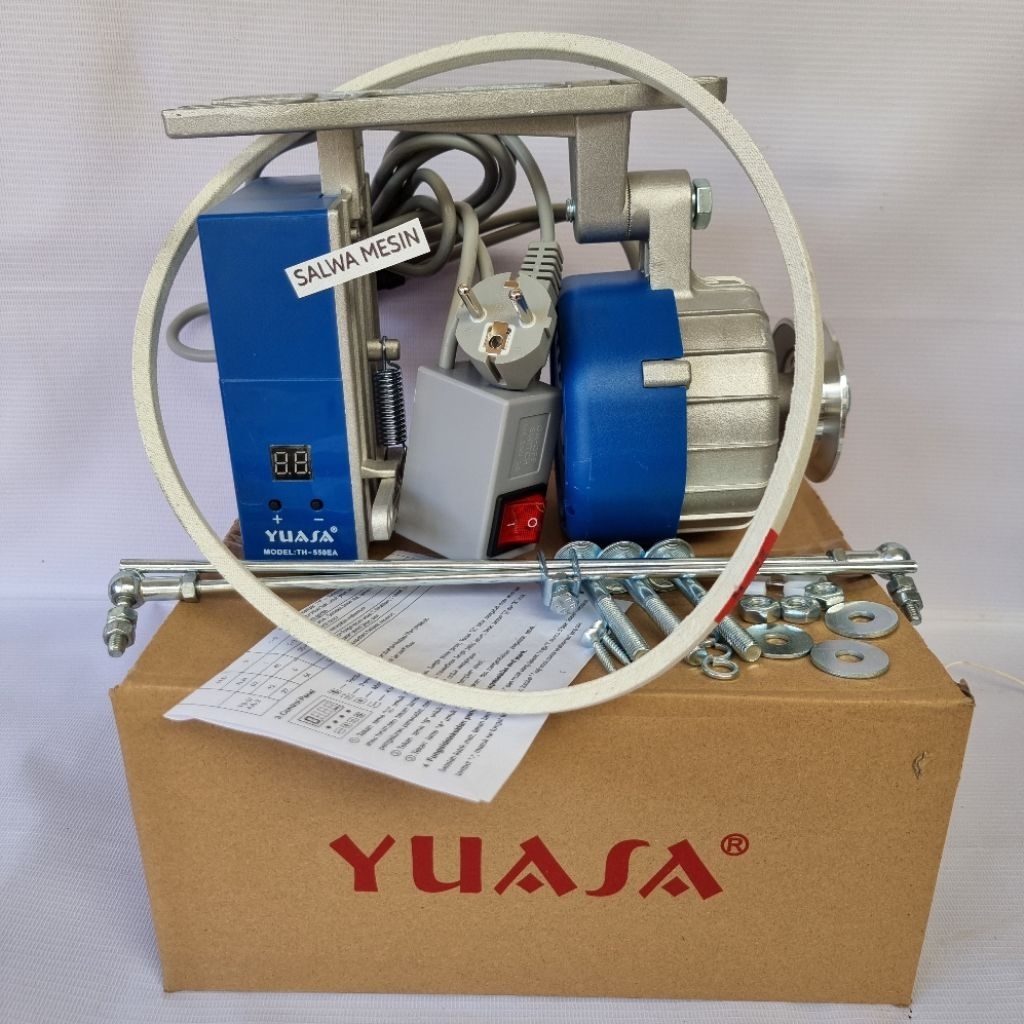 dinamo servo yuasa TH-550EA original 100% baru dynamo serko mesin jahit juki typical brother yamata