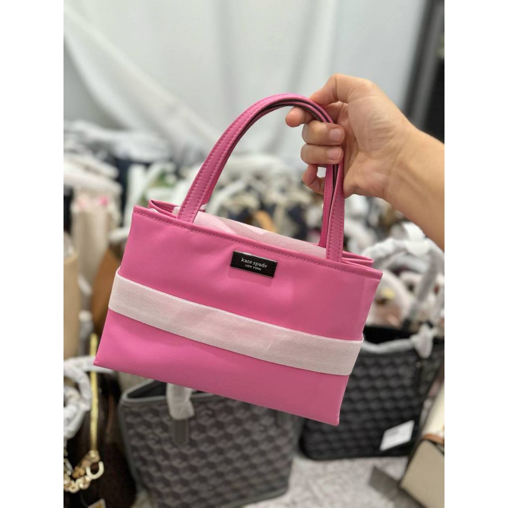 tas cewek loka004 Small Icon Pink Cloud Nylon katespade pink ready Butik collection