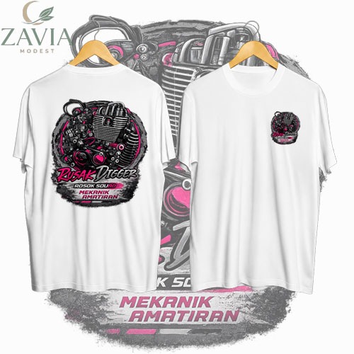 Kaos Baju Racing Rosok Squad Rusak Diecer Mekanik Amatir Baju Distro Motor Herex