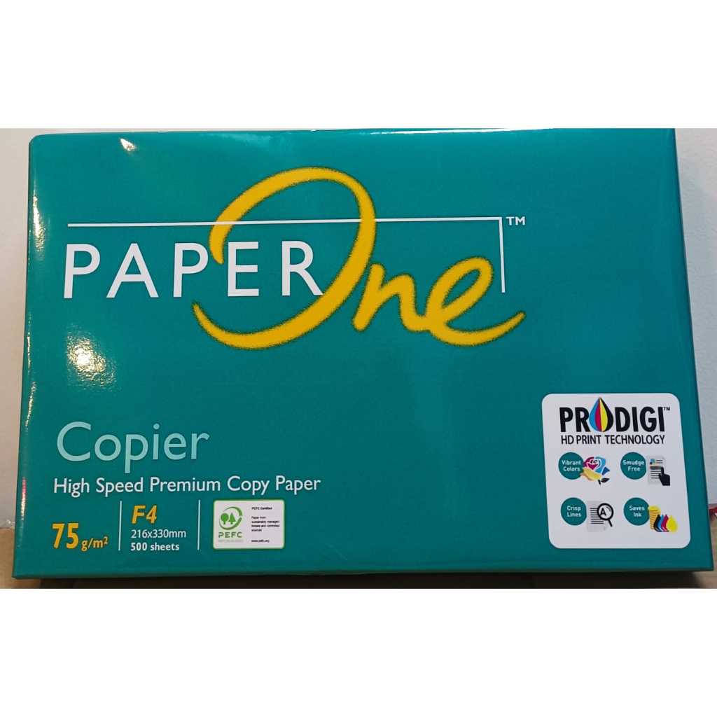 Kertas HVS F4 75gr 1 RIM Paperone