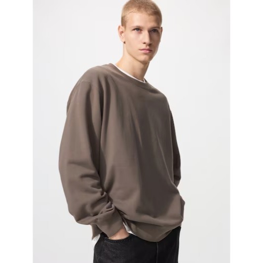 SALE Men Sweater Lengan Panjang Pria Outer Kasual Katun Outerwear UNIQLO JASTIP