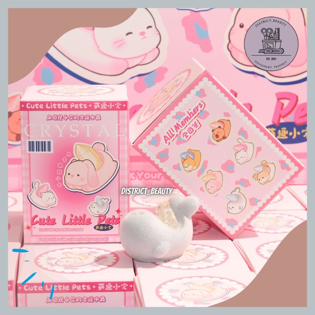 BLIND BOX ACTION FIGURE CUTE LITTLE PETS MYSTERY BOX KARAKTER BLUDRU HEWAN ANIMAL UNIK PAJANGAN DEKO