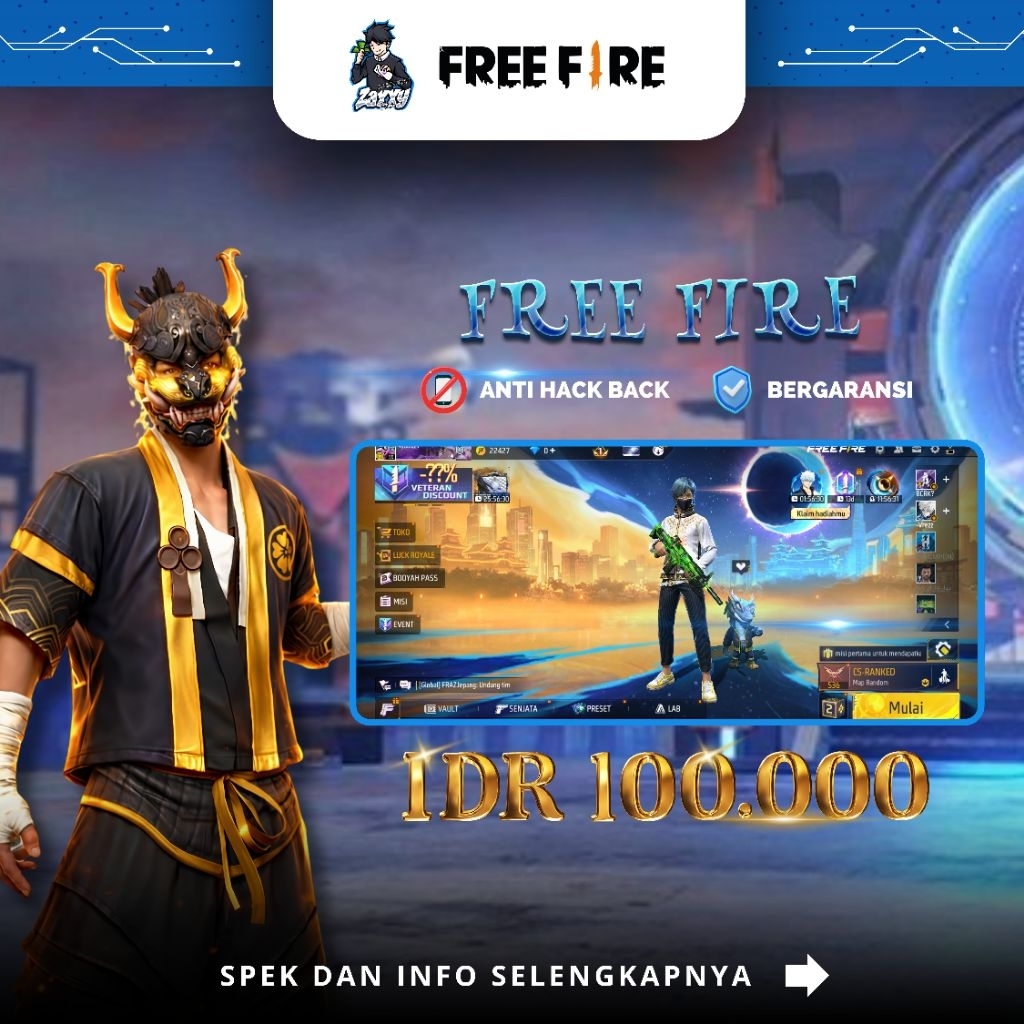 AKUN FF MURAH